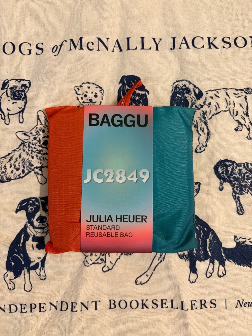 NWT BAGGU Standard Reusable Bag (Rain)